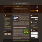 Preview 128 wood site - FREE HTML CSS JavaScript Template