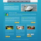 Preview 130 blue - FREE HTML CSS JavaScript Template