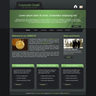 Preview 134 corporate green - FREE HTML CSS JavaScript Template