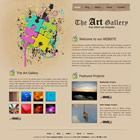 Preview 135 art gallery - FREE HTML CSS JavaScript Template