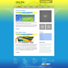 Preview 157 yellow blog - FREE HTML CSS JavaScript Template