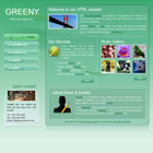 Preview 166 greeny - FREE HTML CSS JavaScript Template