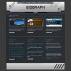 Preview 174 biograph - FREE HTML CSS JavaScript Template