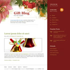 Preview 175 gift blog - FREE HTML CSS JavaScript Template