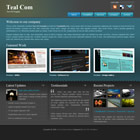 Preview 177 teal - FREE HTML CSS JavaScript Template