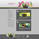 Preview 180 speaker blog - FREE HTML CSS JavaScript Template