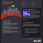 Preview 181 night dream - FREE HTML CSS JavaScript Template