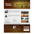 Preview 184 brown - FREE HTML CSS JavaScript Template