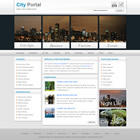 Preview 230 city portal - FREE HTML CSS JavaScript Template