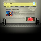 Preview 232 sound box - FREE HTML CSS JavaScript Template