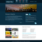 Preview 263 urban city - FREE HTML CSS JavaScript Template