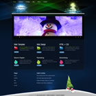 Preview 272 christmas night - FREE HTML CSS JavaScript Template