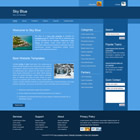 Preview 280 sky blue - FREE HTML CSS JavaScript Template