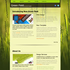 Preview 288 green field - FREE HTML CSS JavaScript Template