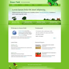 Preview 310 green field - FREE HTML CSS JavaScript Template