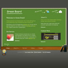 Preview 317 green board - FREE HTML CSS JavaScript Template