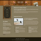 Preview 320 sandy - FREE HTML CSS JavaScript Template