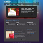 Preview 321 glossy box - FREE HTML CSS JavaScript Template