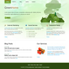 Preview 324 green home - FREE HTML CSS JavaScript Template