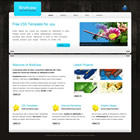 Preview 325 briefcase - FREE HTML CSS JavaScript Template