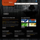 Preview 335 black wall - FREE HTML CSS JavaScript Template