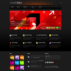 Preview 347 dark pro - FREE HTML CSS JavaScript Template