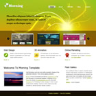 Preview 356 morning - FREE HTML CSS JavaScript Template