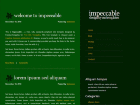 Preview impeccable - FREE HTML CSS JavaScript Template