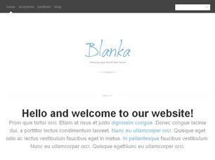 Preview blanka - FREE HTML CSS JavaScript Template